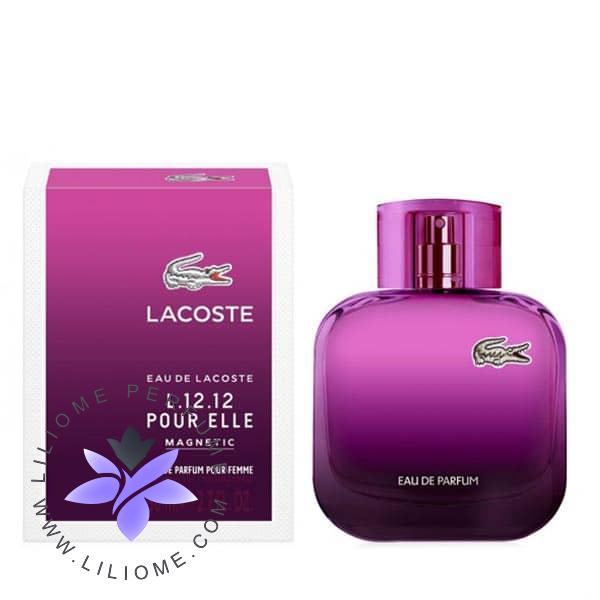 عطر ادکلن لاگوست او د لاگوست ال.12.12 پور اله مگنتیک Lacoste Eau de Lacoste L.12.12 Pour Elle Magnetic