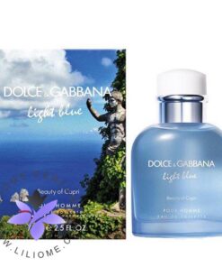 عطر ادکلن دلچه گابانا لایت بلو پور هوم بیوتی آف کپری-Dolce Gabbana Light Blue Pour Homme Beauty of Capri