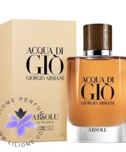 عطر ادکلن آکوا دی جیو ابسولو-جیو قهوه ای | Acqua Di Gio Absolu 200ml