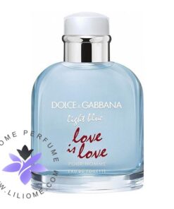 عطر ادکلن دولچه گابانا لایت بلو لاو ایز لاو پور هوم مردانه | Dolce Gabbana Light Blue Love Is Love Pour Homme