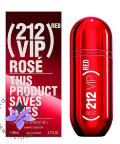 عطر ادکلن کارولینا هررا 212 وی آی پی رز رد | Carolina Herrera 212 VIP Rosé Red