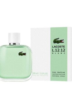 عطر ادکلن لاگوست ال 12.12 بلانک او فرش ادوتویلت مردانه | Lacoste L.12.12 Blanc Eau Fraîche EDT For Him