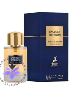 عطر ادکلن الحمبرا کارولینا هررا سافرون لازولی | Alhambra Exclusif Saffron