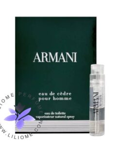 Giorgio Armani Eau de Cèdre Sample