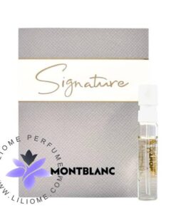 Mont Blanc Signature Sample