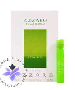 سمپل عطر آزارو سولاریسیمو لوانزو | Azzaro Solarissimo Levanzo EDT Sample