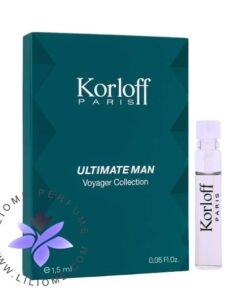 سمپل عطر کورلوف آلتیمیت من | Korloff Ultimate Man EDP Sample