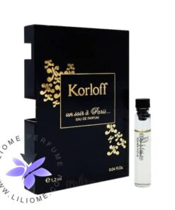 سمپل عطر کورلوف آن سویر ا پاریس | Korloff Un Soir A Paris EDP Sample