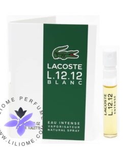 سمپل عطر لاگوس ال ۱۲.۱۲ بلان ادو اینتنس | Lacoste L.12.12 Blanc Eau Intense EDT Sample