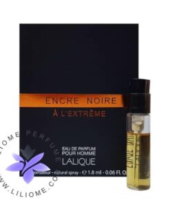 سمپل عطر لالیک انکر نویر ای ال اکستریم ادو پرفیوم | Lalique Encre Noire A L'Extreme EDP Sample