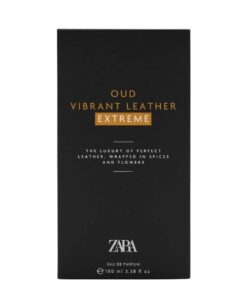 عطر ادکلن زارا عود ویبرنت لدر اکستریم | Zara Oud Vibrant Leather Extreme